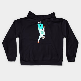 Tyreek Hill 10 - celebration miami dolphins Kids Hoodie